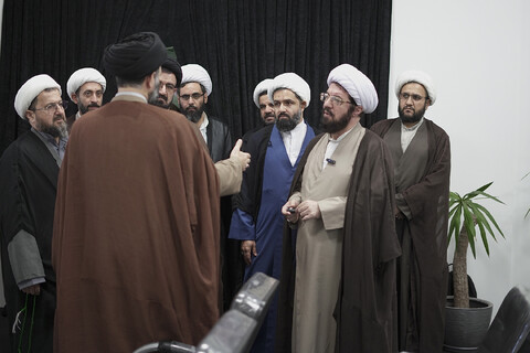تصاویر/ بازدید هیئت امنای بنیاد هدایت از سومین نمایشگاه مسجد جامعه پرداز
