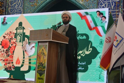 تصاویر/ همایش طلایه داران جهاد تبیین با حضور مبلغین مدارس امین بوشهر