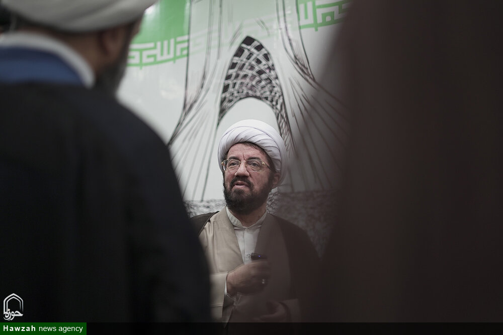 توصیه حجتالاسلاموالمسلمین عالی به طلاب برای بازدید از نمایشگاه مسجد جامعه پرداز