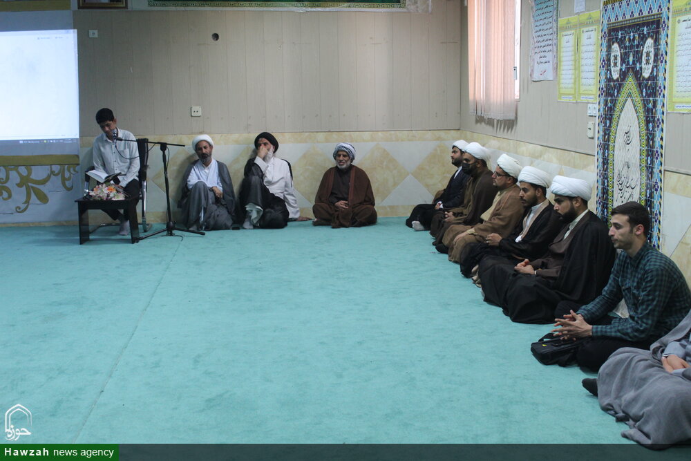 دیدار صمیمانه نماینده ولی فقیه در خوزستان با طلاب و اساتید مدرسه علمیه رضویه شهرستان هویزه