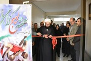 تصاویر/ مراسم افتتاح نمایشگاه تولیدات بانوان کارآفرین در محل سازمان جهاد کشاورزی استان آذربایجان شرقی