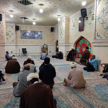 تجدید میثاق کارکنان مرکز مدیریت حوزه با آرمان های بسیج