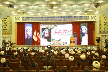 تصاویر / کنگره ملی روحانی شهید میرزا کوچک خان جنگلی در قم