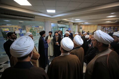 تصاویر/ بازید شرکت کنندگان در کنگره امناءالرسل از مرکز تحقیقات کامپیوتری علوم اسلامی