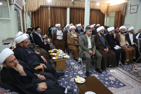 تصاویر/دیدار میهمانان عراقی شرکت کننده در گنگره امناءالرسل با حجت‌الاسلام والمسلمین شهرستانی