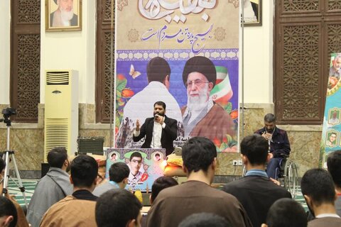 تصاویر/ هیئت هفتگی در مدرسه علمیه امام خمینی (ره) گرگان