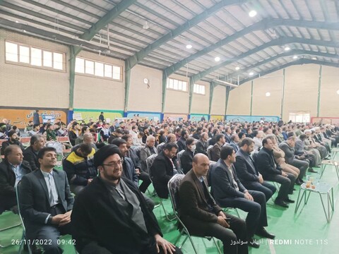 تصاویر/ اجتماع بزرگ بسیجیان شهرستان نقده