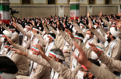 تصاویر/ دیدار بسیجیان با رهبر معظم انقلاب انقلاب به مناسبت روز بسیج