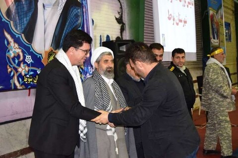 تصاویر/ اجتماع بزرگ بسیجیان شهرستان شوط