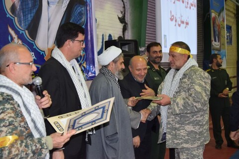 تصاویر/ اجتماع بزرگ بسیجیان شهرستان شوط