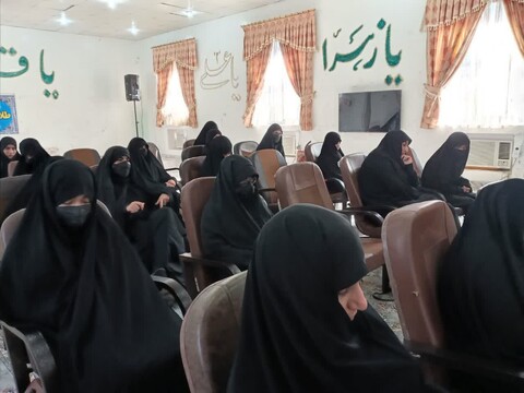 ویژه برنامه نشست بصیرتی در مدرسه علمیه الزهرا(س) شهرستان مسجدسلیمان