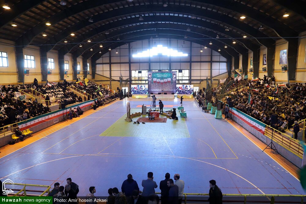 رزمایش عظیم اقتدار بسیجیان در همدان برگزار شد + عکس