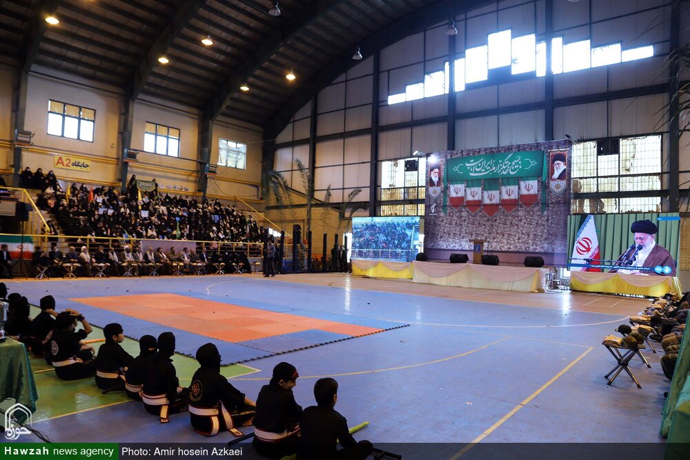 رزمایش عظیم اقتدار بسیجیان در همدان برگزار شد + عکس