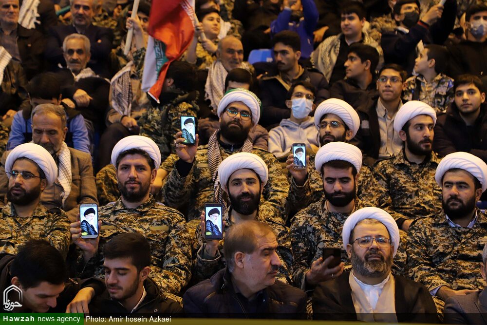 رزمایش عظیم اقتدار بسیجیان در همدان برگزار شد + عکس