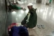 ہندوستان میں ریلوے اسٹیشن پر نماز ادا کرنے کے خلاف ہنگامہ