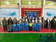 تصاویر/ اختتامیه مسابقات ورزشی جام طلبه شهید آرمان علی وردی در کاشان