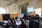 تصاویر/ جلسه تبیینی در مسجد حاجی خان ارومیه با موضوع اغتشاشات اخیر