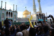Photo/ Funeral Procession of 4 Shrine Defender Martyrs in Qom