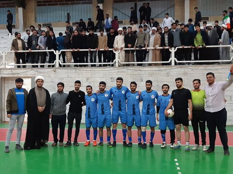اختتامیه مسابقات ورزشی جام طلبه شهید آرمان علی وردی در کاشان