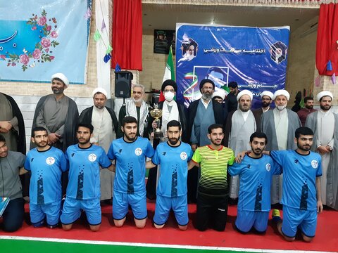 اختتامیه مسابقات ورزشی جام طلبه شهید آرمان علی وردی در کاشان