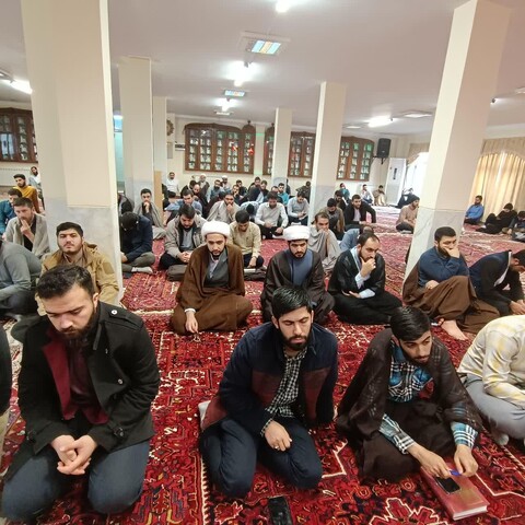 تصاویر/  نشست تحلیلی- رسانه‌ای حوادث اخیر در مدرسه علمیه حضرت ولیعصر(عج) تبریز