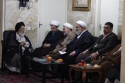 Photo/ Ayatollah Seyyedan's Meeting with Guests of "Trustees of The Messengers" International Congress