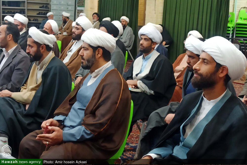 حضور دادستان همدان در نشست مطالبهگری بسیج اساتید و مدرسین حوزه علمیه استان