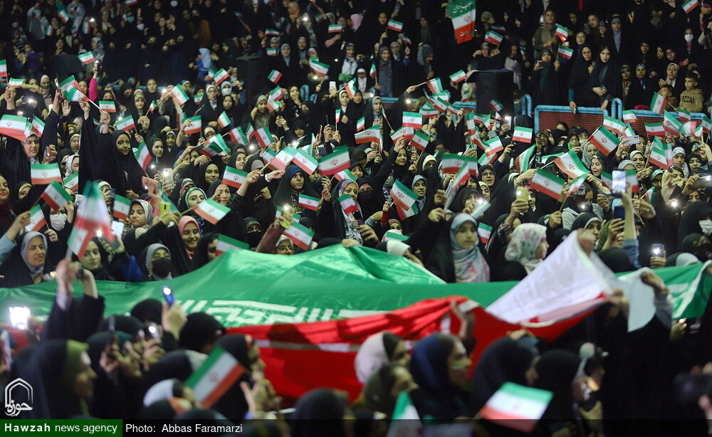 فیلم| تصاویر متفاوت از جشن بزرگ «دختران سرزمینم ایران» در قم