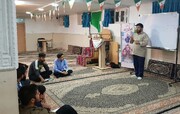 تصاویر/ جلسه «بصیرت سیاسی» در مدرسه علمیه امام صادق (ع) بیجار