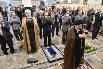 تصاویر/ حضور نماینده ولی فقیه در آذربایجان غربی در مسجد امام خمینی(ره) منطقه گلباد ارومیه