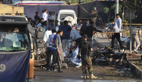 هجوم انتحاري يستهدف رجال الشرطة غرب باكستان