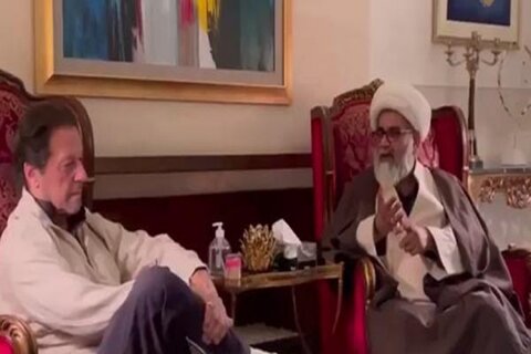 علامہ راجہ ناصر عباس کی وفد کے ہمراہ عمران خان سے ملاقات