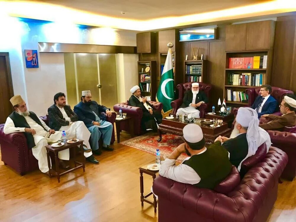 ملی یکجہتی کونسل پاکستان کے اعلی سطحی وفد کی عراقی سفیر سے ملاقات / اتحاد امت کانفرنس میں شرکت کی دعوت