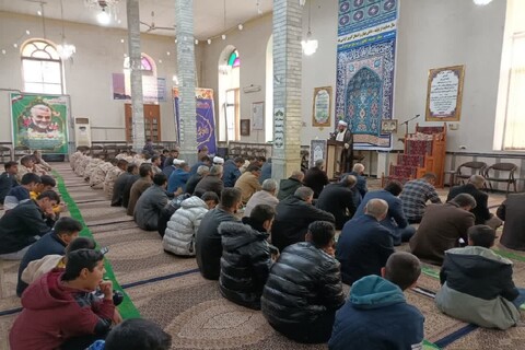 اقامه نماز جمعه در شهرستان پلدشت 