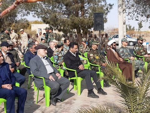 تشییع پیکر شهید حسین نوروزی در گروه ۸۴۰ نزاجا آران و بیدگل