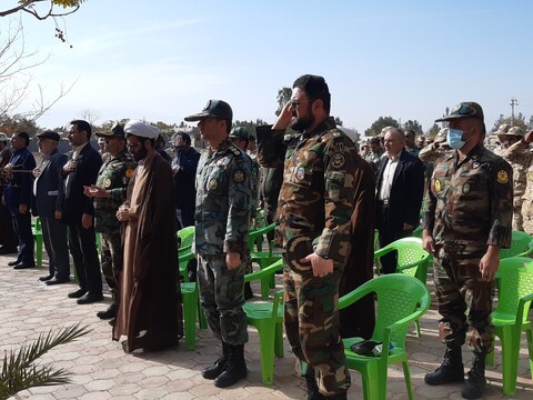 تشییع پیکر شهید حسین نوروزی در گروه ۸۴۰ نزاجا آران و بیدگل