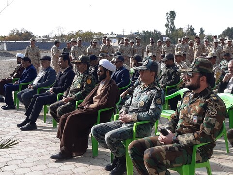 تشییع پیکر شهید حسین نوروزی در گروه ۸۴۰ نزاجا آران و بیدگل