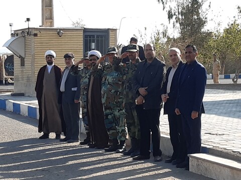 تشییع پیکر شهید حسین نوروزی در گروه ۸۴۰ نزاجا آران و بیدگل