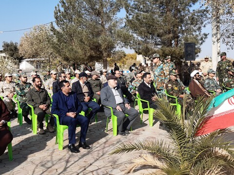 تشییع پیکر شهید حسین نوروزی در گروه ۸۴۰ نزاجا آران و بیدگل