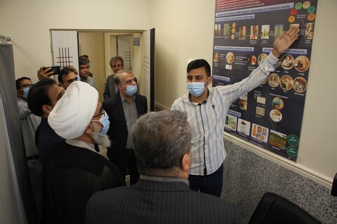 بازدید امام جمعه بوشهر از پارک علم و فناوری