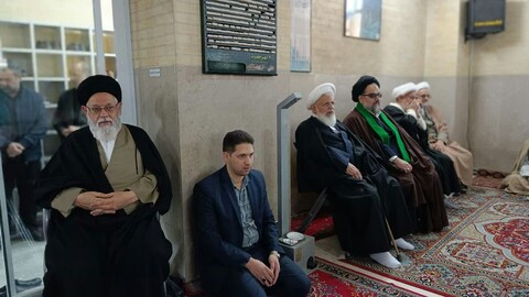 مجلس ختم حجت‌الاسلام والمسلمین مرتضی میرزایی در مدرسه علمیه مصلی