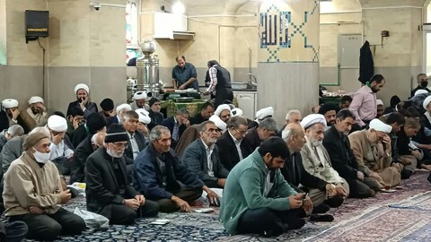 مجلس ختم حجت‌الاسلام والمسلمین مرتضی میرزایی در مدرسه علمیه مصلی