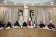 Photo/ Qom Province Universities and Jamiat Al-Zahra University Presidents and Officials Meeting