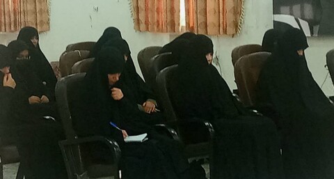 نشست مدرسه علمیه خواهران شهرستان مسجدسلیمان