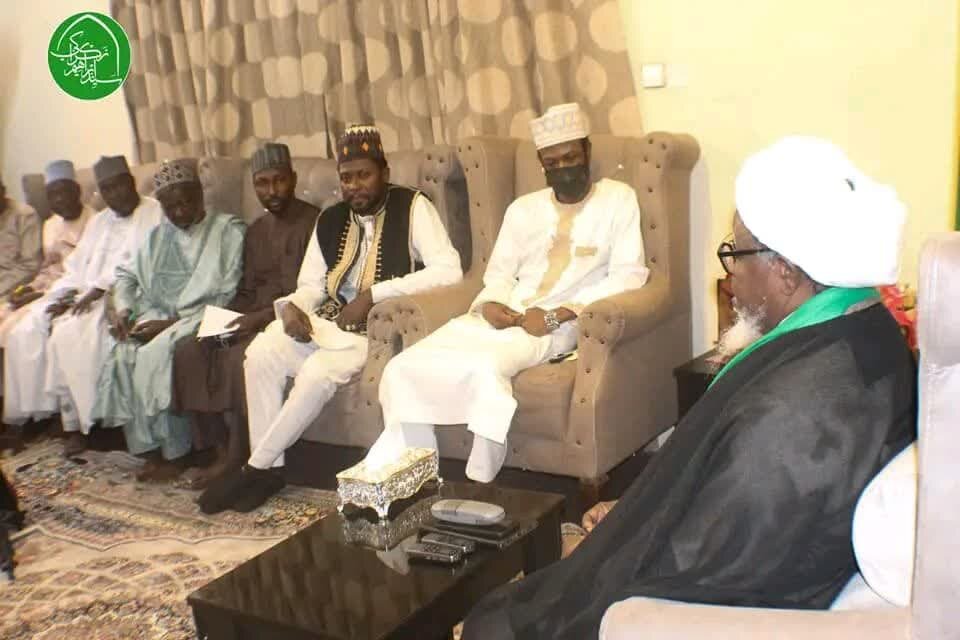 دیدار جمعی از اعضای جنبش اسلامی نیجریه با شیخ زکزاکی + تصاویر 