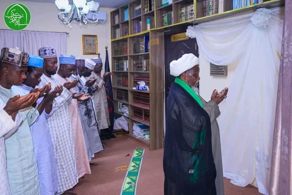 دیدار جمعی از اعضای جنبش اسلامی نیجریه با شیخ زکزاکی + تصاویر
