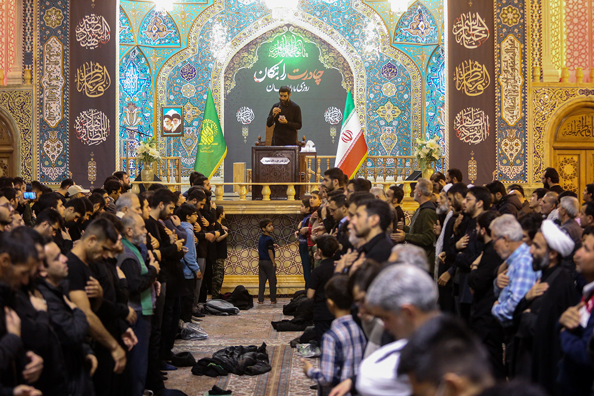 Photo/ Evening of Mourning Ceremony on Martyrdom of Lady Zahra (PBUH)