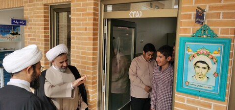 تصاویر/ بازدید مدیر حوزه علمیه یزد از مدرسه علمیه امام صادق علیه السلام اردکان