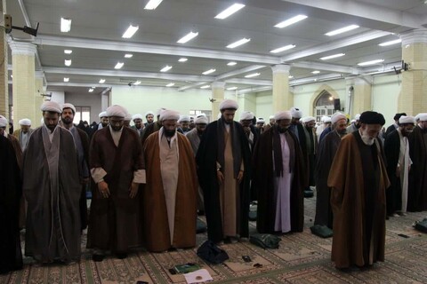 تصاویر / نشست تبیینی طلاب همدانی با حضور حجت الاسلام والمسلمین طائب