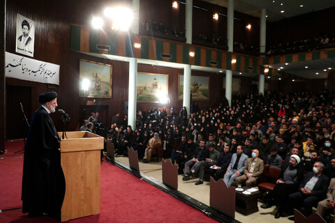تصاویر/ مراسم گرامیداشت روز دانشجو با حضور رئیس جمهور